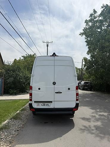 stage 3: Mercedes-Benz Sprinter фургон, высокий и удлинённый кузов (длинная — 4