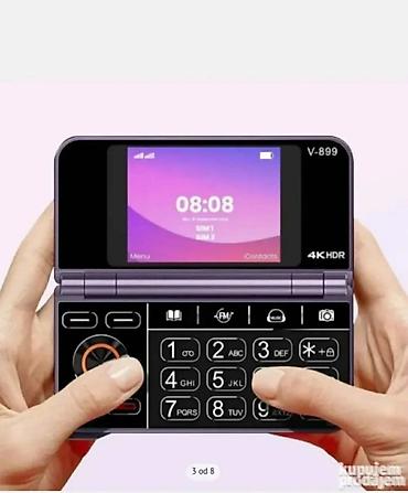 Ostali mobilni telefoni: Telefon V-899 na preklop Dual SIM Model: V-899 Idealan uređaj za one — 9