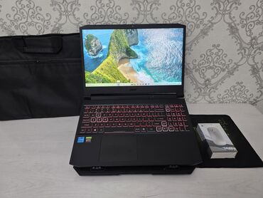 acer nitro 5 купить: Ноутбук, Acer, 32 ГБ ОЭТ, Intel Core i5, 15.6 ", Колдонулган, Оюндар үчүн, эс тутум NVMe SSD