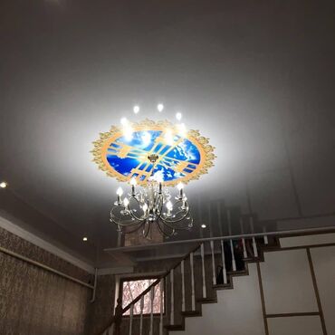 Натяжной потолок: Натяжной потолок 3D потолки, Глянцевое, Матовое Бесплатный замер, Гарантия, Демонтаж — 6