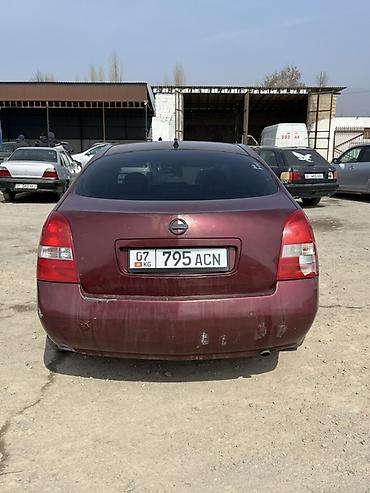 Nissan: Nissan Primera: 2002 г., 2 л, Вариатор, Бензин, Седан — 4