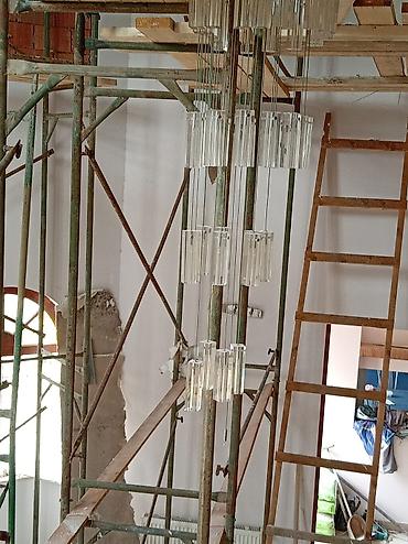 Ev üçün dekor: Led Çılçıraq, 4 və daha çox lampa, Şüşə — 2