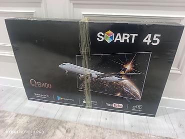 Телевизоры: Смарт-телевизор QH800, диагональ 45" - Платформа: Android 13 (указан — 3