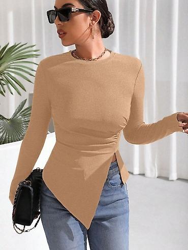 Bluze: Bluze vise modela sa elastinom. Rpza,kajsija,pink,pink,svetlo — 24