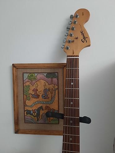 Гитары: Squier Affinity HSS, BLW, идеальный страт, 26 лет, четкий, удобный — 4