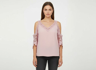 buty na koturnie shein: Shein, Bluzka damska, rozmiar M