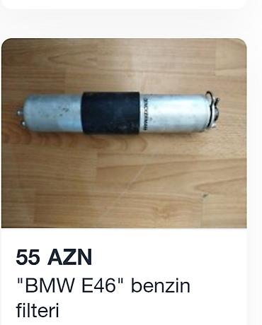 yag filteri: BMW E46 üçün benzin filtri - Model uyğunluğu: BMW 3 Series E46 — 1