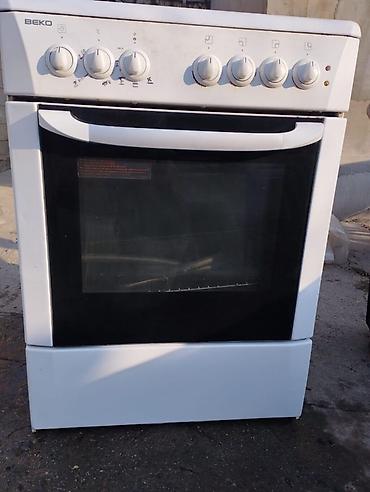 aplle 8: Газовая плита BEKO, полноразмерная, отдельно стоящая. Характеристики — 1