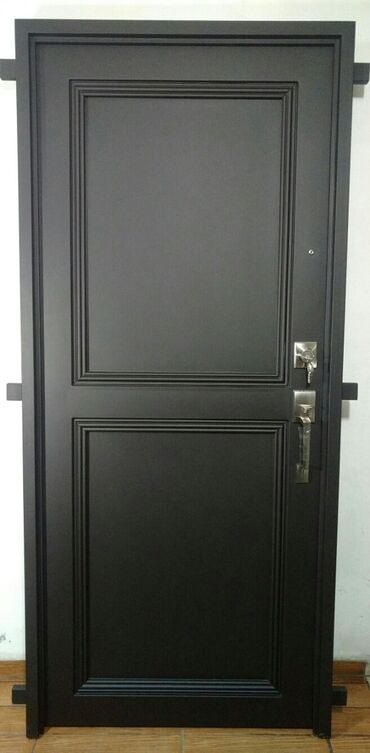 Giriş qapıları: Mənzil üçün Yeni Giriş qapısı Zamok ilə, Zəmanətli, Pulsuz quraşdırma, Rayonlara çatdırılma — 34