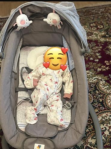 nur mebel: Oğlan və qız üçün, Yeni, Beşik, Matras ilə, Yellənmə mexanizmi ilə — 2