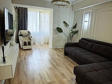 76: 2 комнаты, 76 м², Асанбай мкр Элитка, 13 этаж, Дизайнерский ремонт — 5