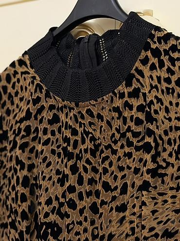 leopard: Leopar naxışlı qadın donu - Üst hissə: qara-qəhvəyi leopar printli — 5