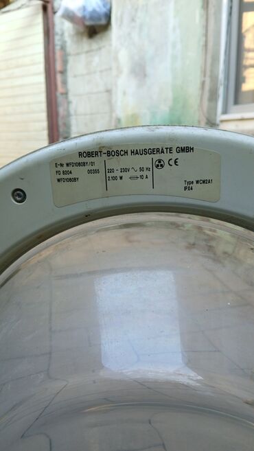 Paltaryuyan maşınlar: Paltaryuyan maşın Bosch, 6 kq, Ünvandan götürmə — 5