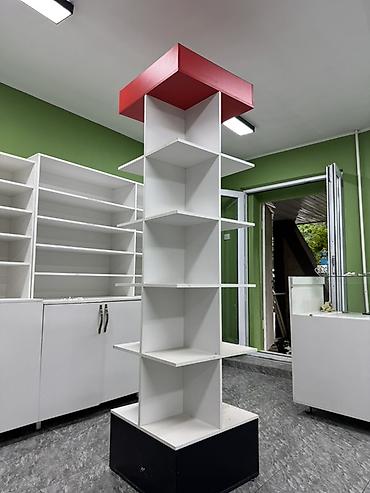 Бизнес үчүн жабдуулар: Стеллаж Косметика үчүн, Ikea, 225 см * 60 см * 30 см, 
Колдонулган — 1