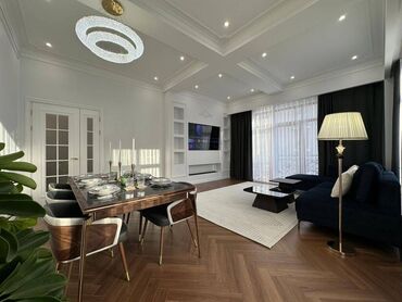 квартира в районе ошского рынка: 4 комнаты, 153 м², Элитка, 9 этаж, Дизайнерский ремонт