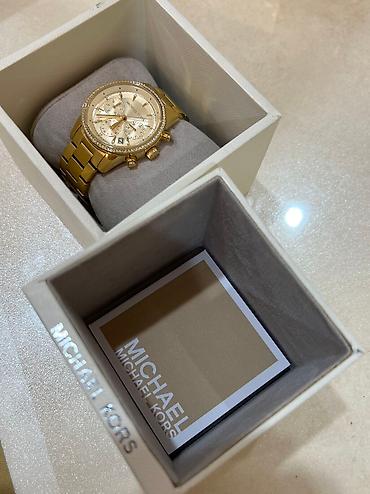 Aksesuarlar: Yeni, Qol saatı, Michael Kors, rəng - Qızılı — 5