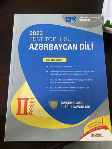 azərbaycan dili test toplusu 2 ci hissə: Azerbaycan dili test toplusu 1/2 ci hisse yenidir 16 alinib 14 de
