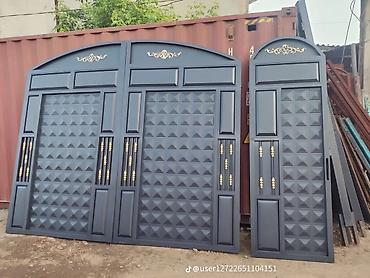Распашные ворота: 🚪 Сапаттуу жана кооз темир вороталар! 📏 Каалаган өлчөмдө жасап at lalafo.kg — 23 Распашные ворота: 🚪 Сапаттуу жана кооз темир вороталар! 📏 Каалаган өлчөмдө жасап — 23