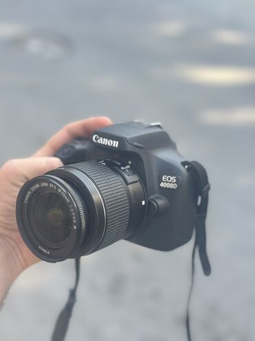 Videokameralar: Canon 4000D yoxlamaq üçün işlənib. Təzədir