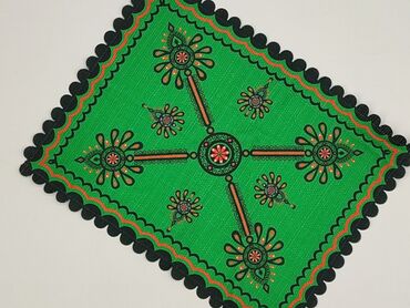 PL - Napkin 42 x 32, color - Green, condition - Perfect