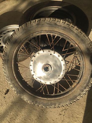 islenmis hyundai avtomobilleri satisi: Motosiklet üçün şinli spisalı təkər diski. Metal spisalı — 1