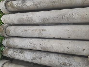 Beton borular: Azbes borular satılır. Sovet istehsalı. 200-lük. Uzunluğu 4 metr — 2