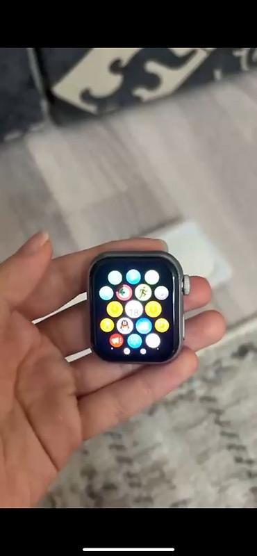 apple watch 5 бу: Смарт-часы в стиле Apple Watch (корпус серебристого цвета), с — 3