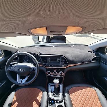 Накидка на панель Hyundai Avante / Elantra AD Материал алькантара