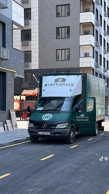 Оңдоп-түзөө жана курулуш: Грузовые перевозки тентованным Mercedes-Benz (еврофургон) - Тип — 1