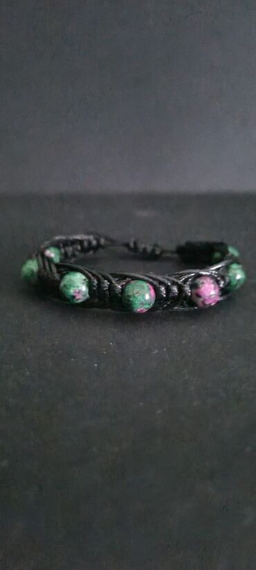 Narukvice: Podesiva narukvica, Handmade, Materijal: Kristal, Perlice — 10