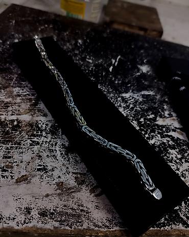 Серебряные цепочки: Серебряные Цепи и Браслеты Ручная работа 925-960 проба — 20