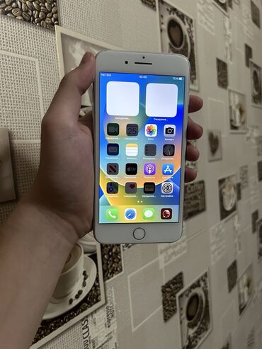 айфон xс: IPhone 8 Plus, Б/у, 256 ГБ, Белый, Защитное стекло, Чехол, 100 %