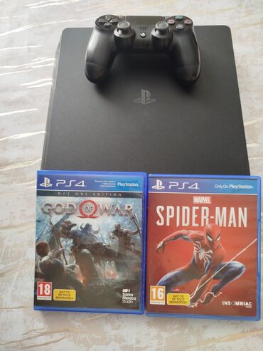 playstation 2 купить: Ps4 slim 500gb yaddaş əla vəziyetdedir ustunde 2 oyun verilir