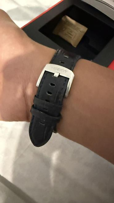 barter saat: İşlənmiş, Qol saatı, Tissot, rəng - Göy — 3