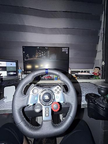 video reqistrator: Logitech G29 Driving Force yarış sükan dəsti 1 il deyil alınıb və — 1