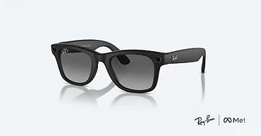 rayban: Ray-Ban Meta Wayfarer Matte Black Transitions ✅Taksit kartları — 2