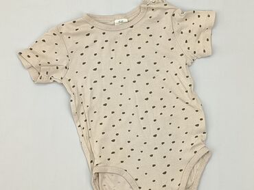 body beżowe na ramiączkach: Body, H&M, 9-12 months, 
condition - Very good