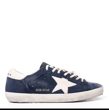 обувь кожа: Мужские кроссовки, 40, Golden Goose, Новый, цвет - Синий, Самовывоз