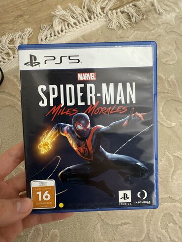 Игры для PlayStation: Продам диск Spider-Man Miles Morales. В идеальном состоянии. Полностью