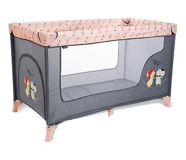 termofor za bebe dm: BBO prenosivi krevet (BK-065) – Dream & Play, 1 nivo, pink Šifra — 1