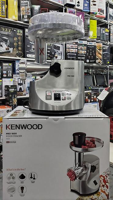 ucuz hesap: Ət çəkən maşın Kenwood, 1600 Vt, Revers ilə, Yeni — 3
