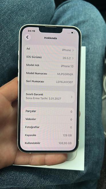 Elektronika: IPhone 13, 128 GB — 5