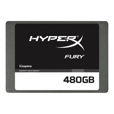 ssd ������ ���������������� 1 9 ���� в Кыргызстан | Жесткие диски, переносные винчестеры: SSD Kingston HyperX Fury 3D 480GB 2.5" SATA Объем накопителя: 480 Гб