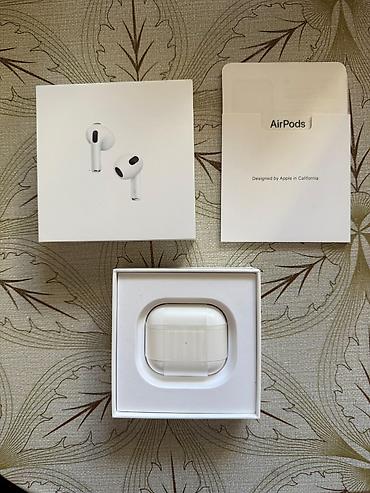 ipad 9 nesil: Apple AirPods (3-cü nəsil) - Model: A2565 (qulaqcıqlar), A2566 — 3