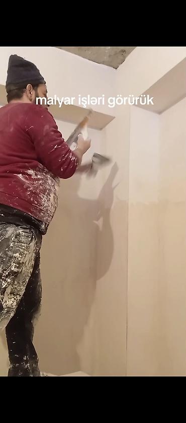 stol ustu qəlyan: Malyar ustası emusiya şpoklyovka kosmetik yeniləmə işleri görürük 2 — 4