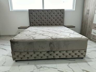 Kreveti: Tapacirani bračni krevet sa mehanizmom za podizanje i velikim — 2