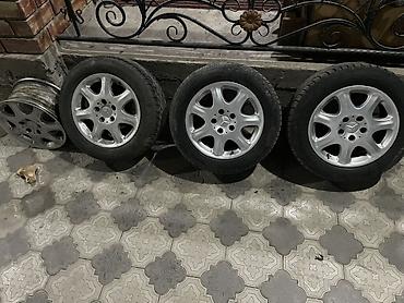 авто диска: Колеса в сборе 225 / 55 / R 16, Зима, Б/у, Комплект, Легковые, Литые, отверстий - 5 — 3