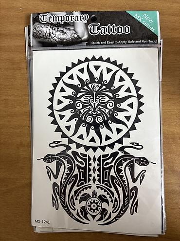 Тату, пирсинг: Временные татуировки — 7