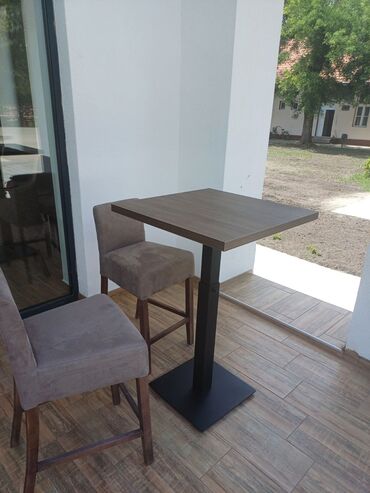 Postolja za stolove: Metalna postolja za stolove, donja ploca 450x450x5mm, stub 80x80 — 10