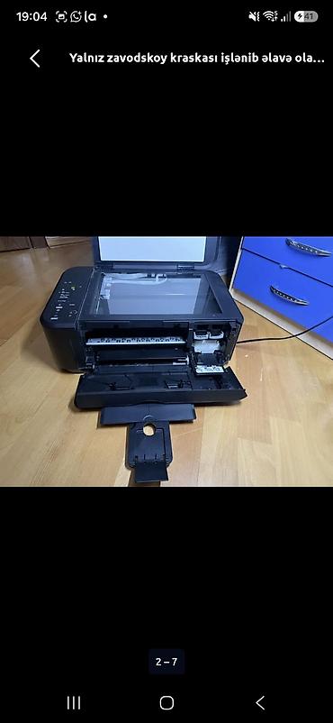 ses yazıcı: Printer Canon çoxfunksiyali. Etrafli melumat tam sekilde qeyd — 3